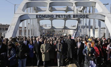 Biden pays tribute to heroes of Selma’s ‘Bloody Sunday’ and highlights voting rights