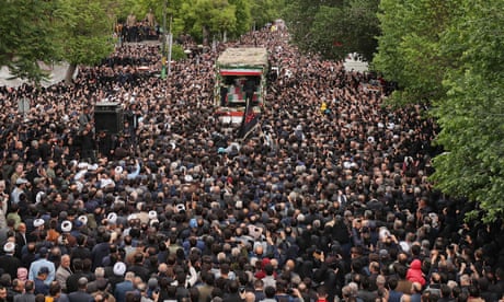 Body of Ebrahim Raisi taken to Tehran before state ceremony