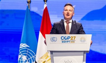 Chris Bowen on Cop27’s urgent fight: ‘If we’re not trying to keep to 1.5C then what are we here for?’