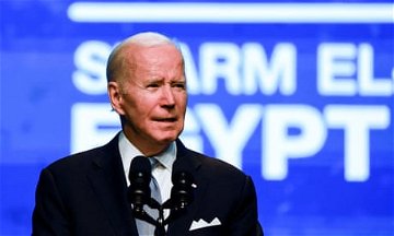 Cop27: Biden says leaders ‘can no longer plead ignorance’ over climate crisis