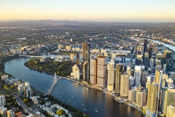 Dual towers to rise from Brisbane riverfront