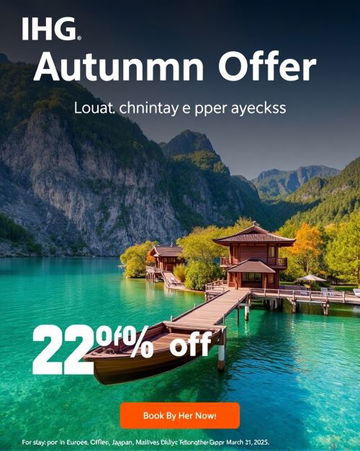 IHG Launches Autumn Limited Time Offer Across Europe Asia and Australasia headline