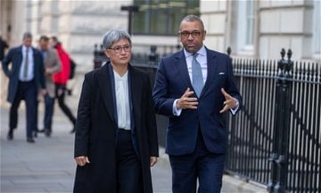 James Cleverly rebuffs Australian minister over UK colonialism remarks