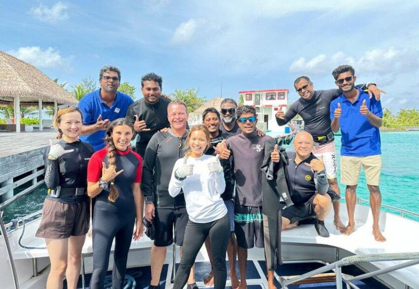 Kandooma Maldives Celebrates World Oceans Day with Reef Cleaning Dive