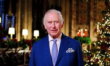 King Charles highlights cost of living crisis in first Christmas broadcast