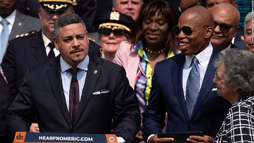 New York City appoints its first Latino police commissioner Edward Caban