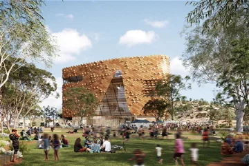 Plans filed for 'landmark' National Aboriginal Art Gallery in Alice Springs