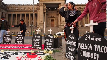 Protest returns to Peru with fresh demands against official impunity and fears about the economy