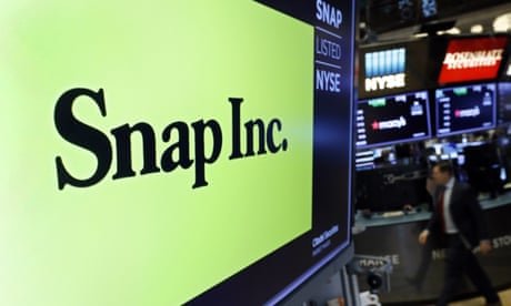 Snapchat developerâ€™s profit warning sends social media stocks tumbling