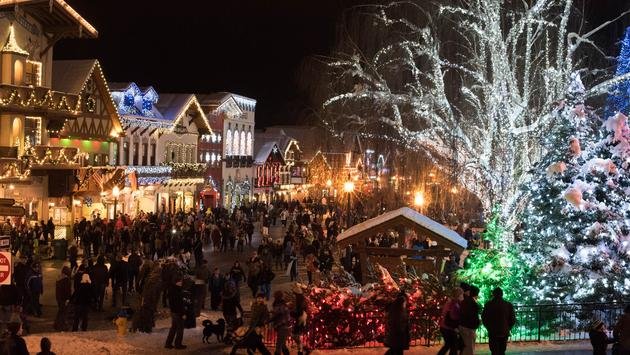 The 10 Most Christmassy Towns in America