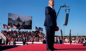 Trump describes 2024 election as ‘the final battle’ from podium in Waco