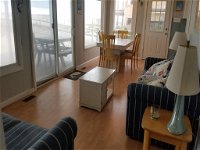 Brant Beach Oceanfront 1st floor duplex pet friendly Right on the Beach with Beach access at your door 131406