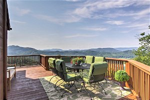 'Smokies View' Wears Valley Retreat With MTN Views!
