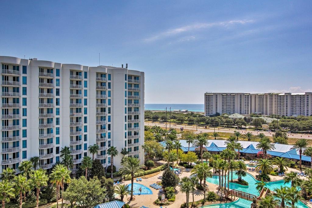 9th-Floor Destin Resort Condo with Gulf and Pool Views Orlando Tourists