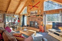 Alma 'Cloud 9 Cabin' with Fireplace  Wooded Views
