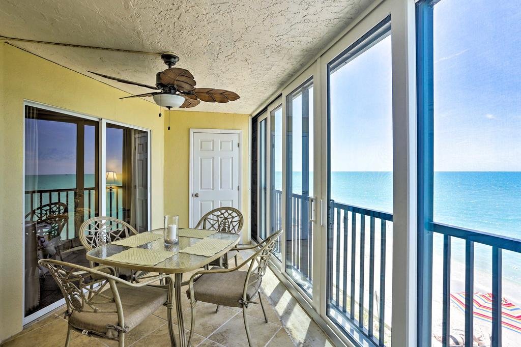 Beachfront Englewood Condo with Comm Pool and Boat Slip Orlando Tourists