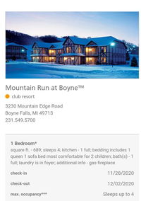 Boyne resort