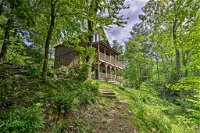 Cabin with 22 Acres  Patio - 3 Mi to Blowing Rock