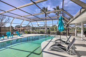 Canalside Palm Coast Home With Dock & Pool!