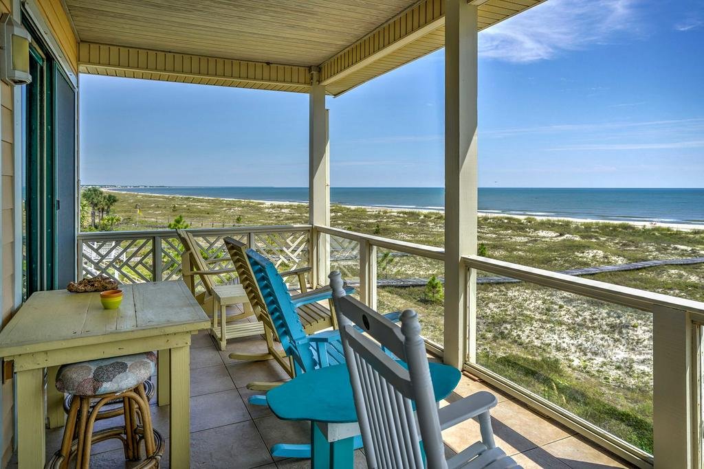 Cape San Blas Home with Private Boardwalk to Beach Orlando Tourists