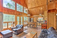 Central Black Hills Cabin with Loft  Wraparound Deck