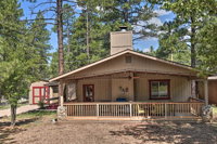 Coconino National Forest Home with Deck  Yard