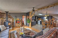 Cozy Black Hills Home with 13 Acres Deck  View