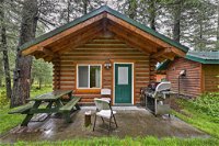 Creekside Seward Cabin with BBQ Fire Pit on 3 Acres