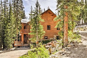 Fairplay Mtn Cabin On 10 Acres With Decks And Ponds!