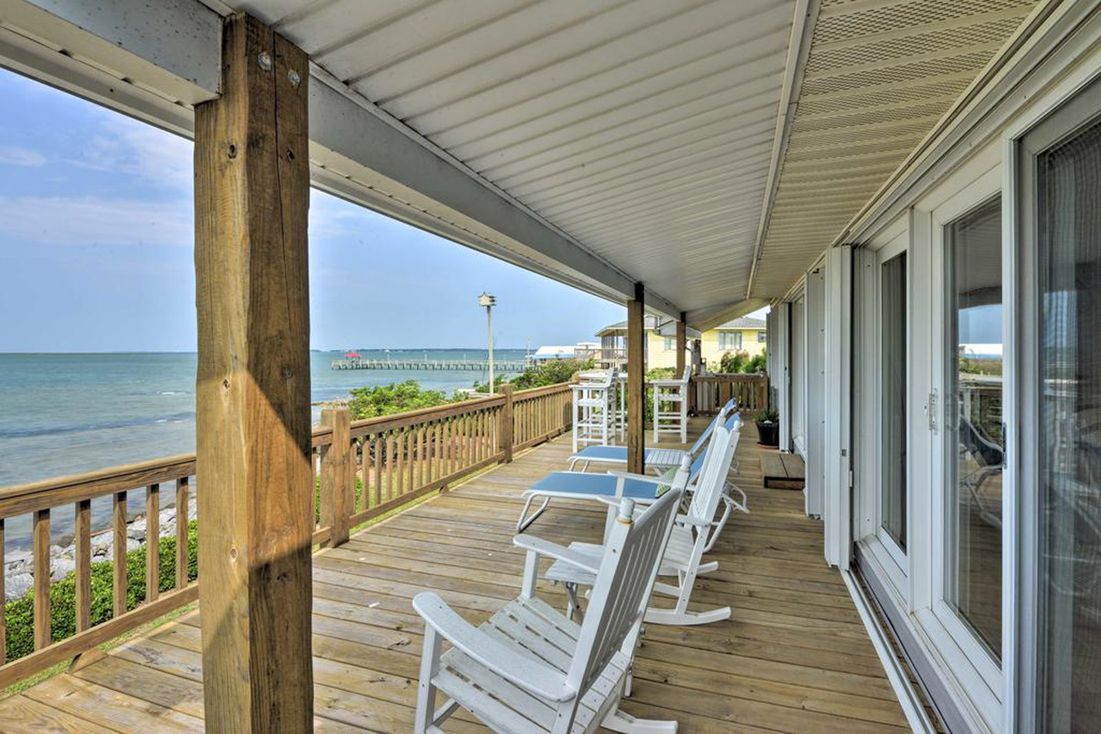 Harkers Island Home With Waterfront Sunset View! - thumb 2