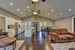 Hot Springs Home On Lake With Private Boat Dock!