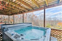 Lake Harmony Home with Hot Tub Deck  Forest Views