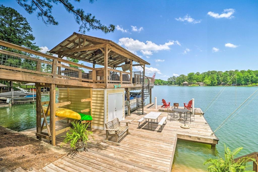 Lake Martin Cabin with Luxury Dock  Kayaks Orlando Tourists
