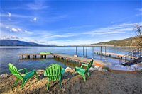 Lakefront Home with Dock and Hot Tub Near Schweitzer