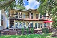 Lakefront Montgomery Home with Porch  Dock
