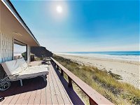 Large Beachfront Home w/ Wraparound Deck home