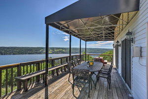 Lovely Finger Lakes Home With Lake Views And Deck!