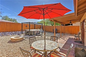 Lovely Tucson House With Private Backyard And Fire Pit