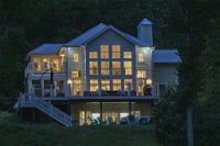 Modern Farmhouse Style Chalet with amazing Kentucky Lake views - Dock Hottub and Firepit