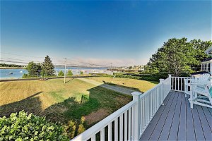 New Listing! Waterfront Retreat W/ Ocean Views Home