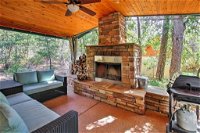 Pine House on Wooded Lot with Covered Patio  Deck