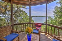 Prime Lakefront Granbury House with 2-Story Dock