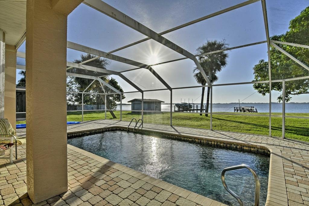 Punta Gorda Waterfront Home with Private Pool and Dock Orlando Tourists