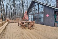 Secluded Poconos Cabin with Big Bass Amenities