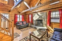 Secluded Pet-Friendly Cabin with Deck  Fireplace