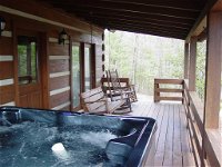 Serenity Ridge - Secluded Log Cabin on Knoll Top Setting near Boone NC