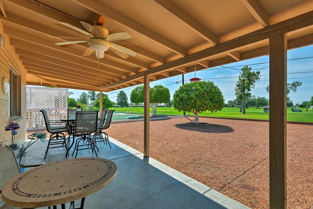 Upscale Sun City Home with Patio on South Golf Course Orlando Tourists