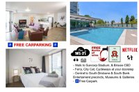 CBD Views-With FREE Wine Free-Carpark-Netflix-WiFi - Accommodation Yamba