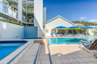 Unit 8 Plantation Resort - Rainbow Beach Plantation Resort Air conditioned Pool and outdoor spa - Accommodation Sunshine Coast