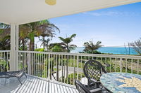 Views of Moreton Island from balcony at Beachside Haven Rickman Pde Woorim - Accommodation QLD